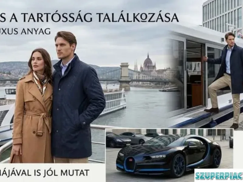 JOOP Elegáns Férfi Kabát Luxus Stílus Kedvező Áron