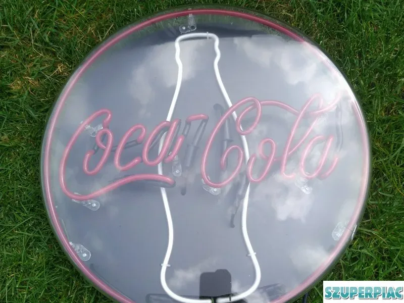 Coca Cola neon reklám retro 