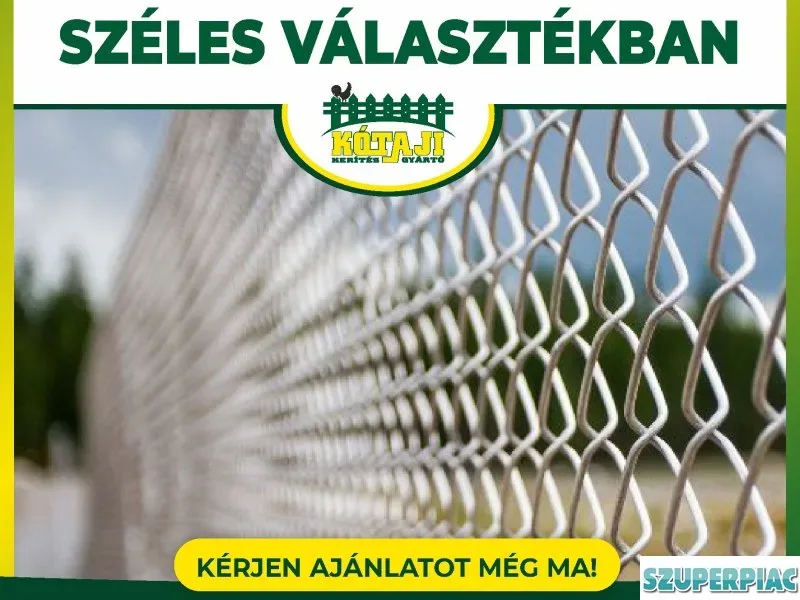 Drótkerítés drótháló drótháló betonoszlop kapu huzal kerítés