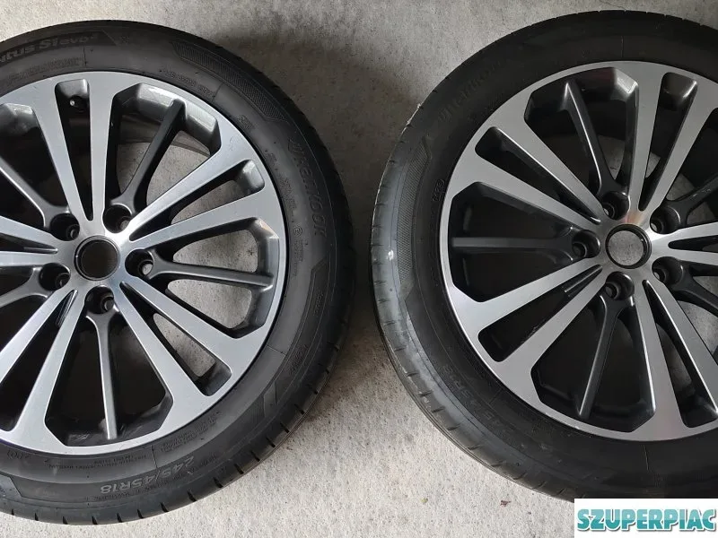 Eladó 4db alufelni nyárigumikkal Hankook Ventus S1 EVO3 24545R18