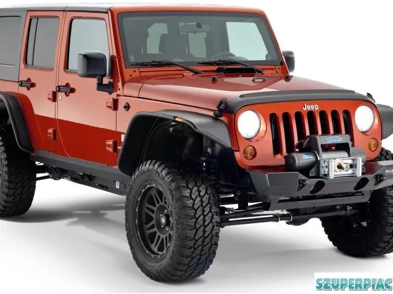 Szélesített sárvédőívek Offroad ABS műanyagból polietilénből