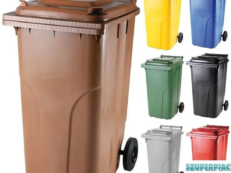 EuroPlast Kuka 240l háztartási szemetes CE