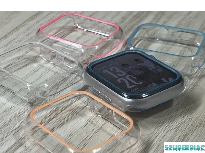 Apple Watch fluoreszkáló műanyag védőtok
