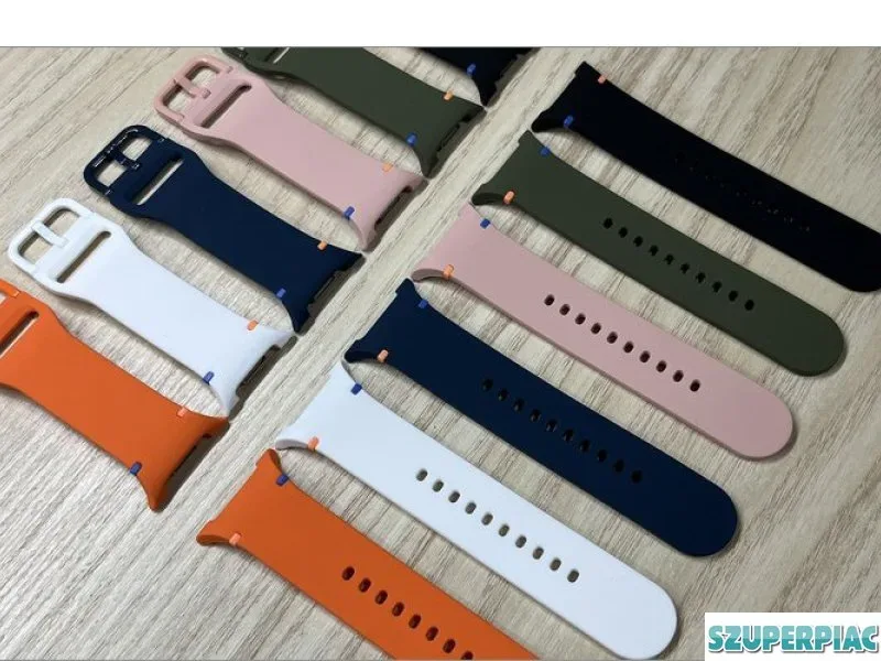 Samsung Galaxy Watch 8 színes szilikon óraszíj