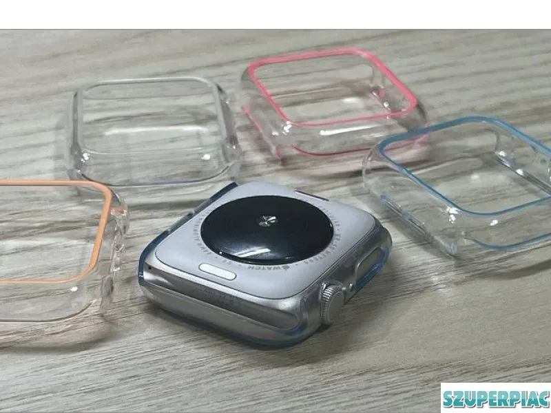 Apple Watch fluoreszkáló műanyag védőtok