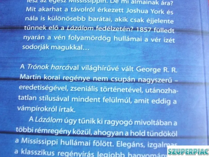 George RR Martin Lázálom