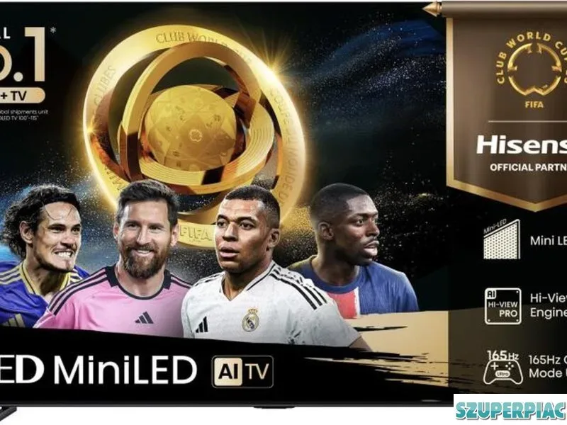 Hisense 85U7Q Pro UHD Smart Miniled TV sötétszürke 215 cm