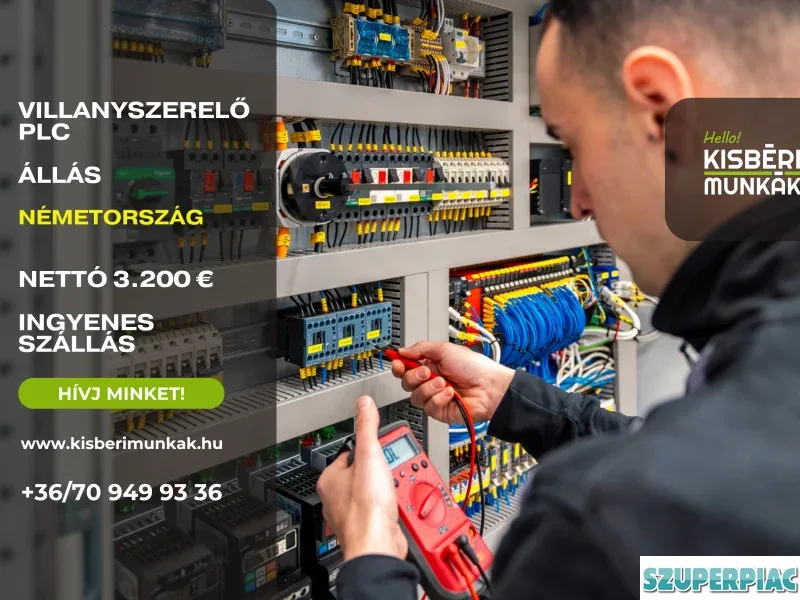 Villanyszerelői állás Németországban