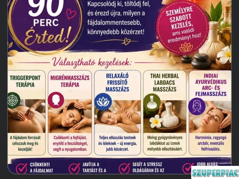 Masszázs szolgáltatás