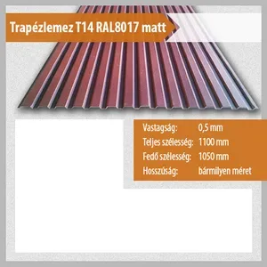 Trapézlemez a gyártótól