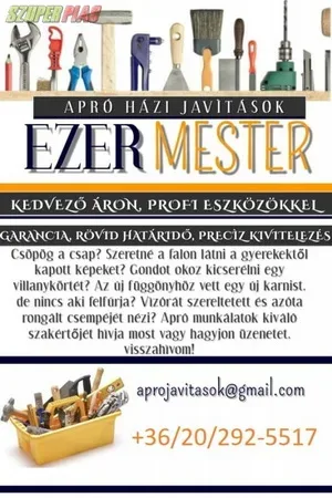 Ezermester, apró javítások Ezermester, apró javítások