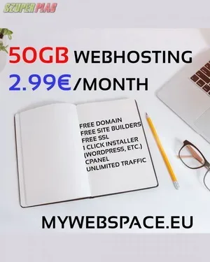 50 gb web tárhely már 969 huf hó díjtól 50 gb web tárhely már 969 huf hó díjtól