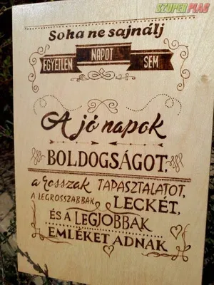 Fa gravírozás,  egyedi ajándékok - fali óra,  fa toll