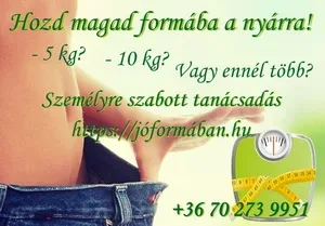 Hozd magad formába a nyárra Hozd magad formába a nyárra