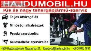 Kis és nagy tehergépjármű-szervíz