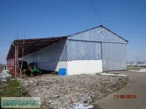 Mezőgazdasági csarnok építése
