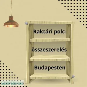 Polcösszeszerelés kétheti kifizetéssel a 9 kerületben Polcösszeszerelés kétheti kifizetéssel a 9 kerületben