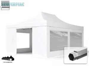 4x6m összecsukható pavilon panoráma PROFESSIONAL
