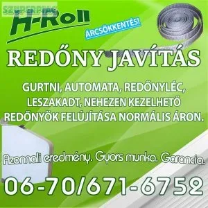 Redőny javítás a 9 kerületben Redőny javítás a 9 kerületben
