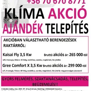 Klíma berendezés Klíma berendezés