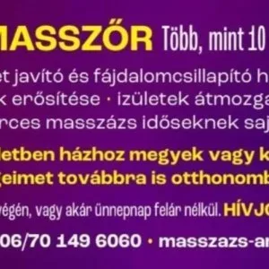 Gyógymasszőr házhoz megy