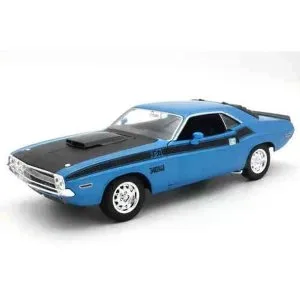 Dodge Challenger TA 1970 kék modellautó Dodge Challenger TA 1970 kék modellautó