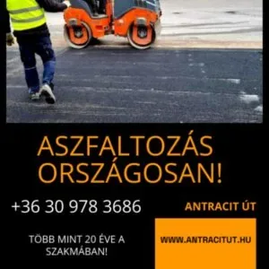 Aszfaltozás garanciával Aszfaltozás garanciával
