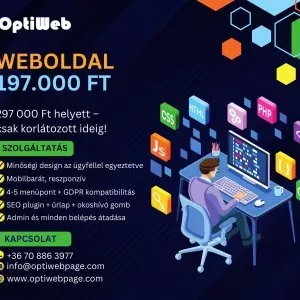 Weboldal készítés