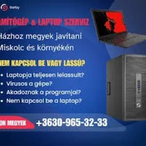 Pc szerviz Miskolc házhoz megy a szerelő