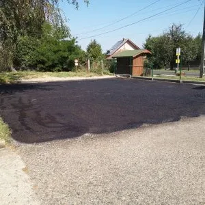 aszfaltozás térkövezés