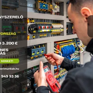 Villanyszerelői állás Németországban